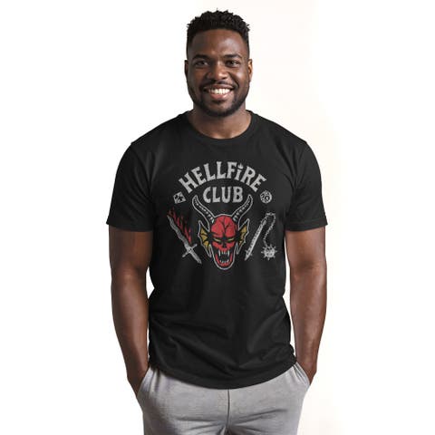 Netflix Men's Hellfire Club Costume Graphic T-Shirt