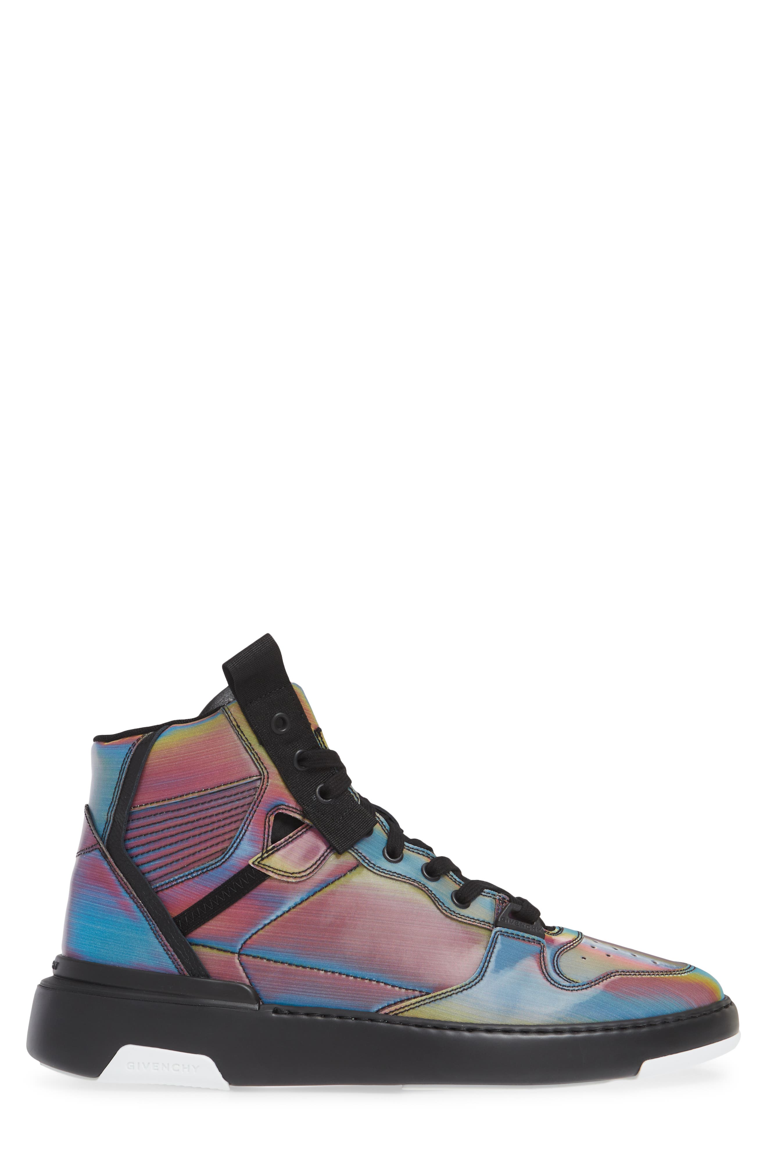 Givenchy Hologram High Top Sneaker, Alternate, color, 