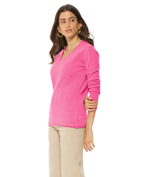 Ultra-Light Cashmere V-Neck Sweater