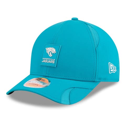 Men's New Era Teal Jacksonville Jaguars 2025 Sideline  M-Crown 9FORTY Adjustable Hat