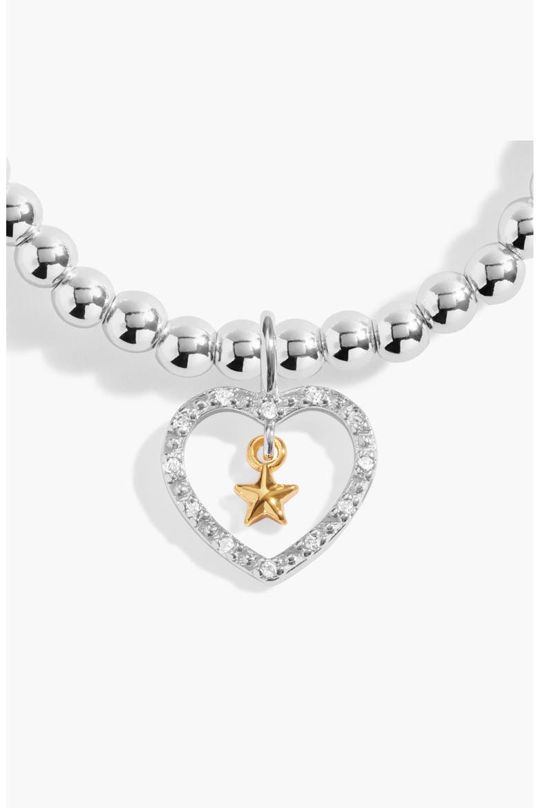 A Little 'Best News Ever!' Bracelet In Silver And Gold-Tone Plating, Alternate, color, Metallic Silver