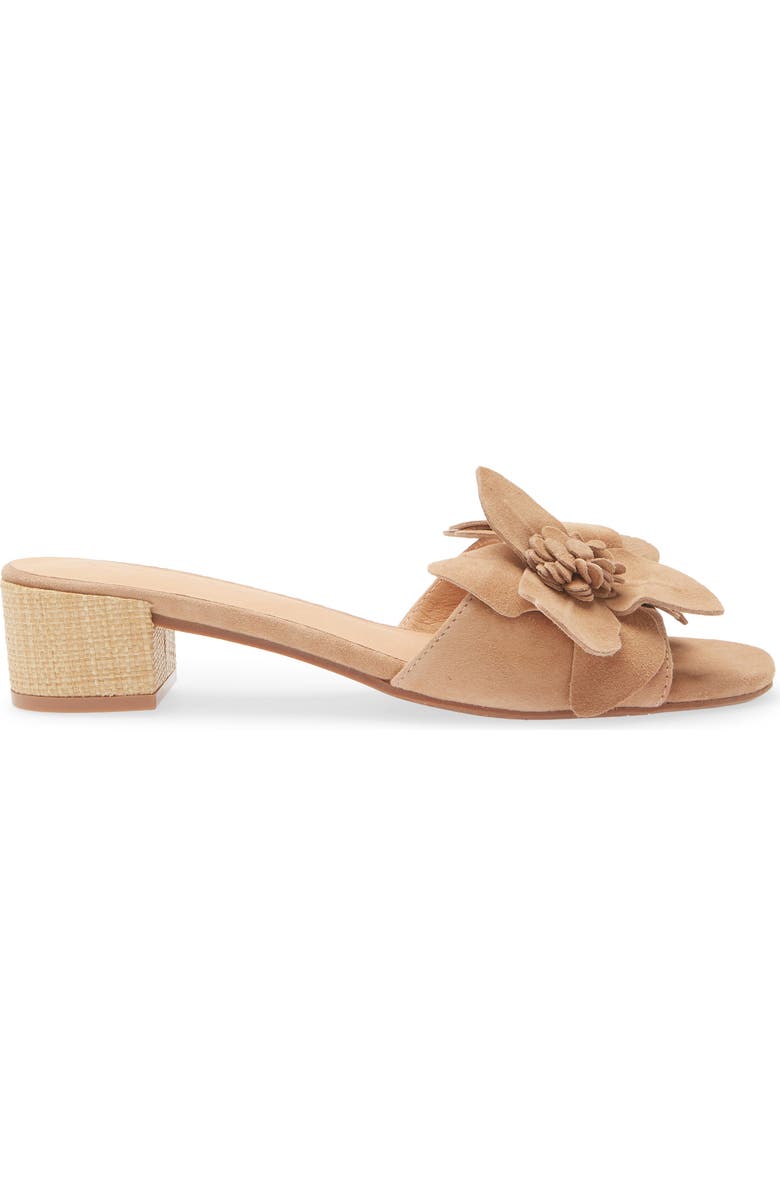 Chocolat Blu Baja Embellished Sandal, Alternate, color, Latte Suede