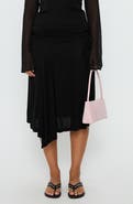 Princess Polly Joaney Tie Side Jersey Midi Skirt