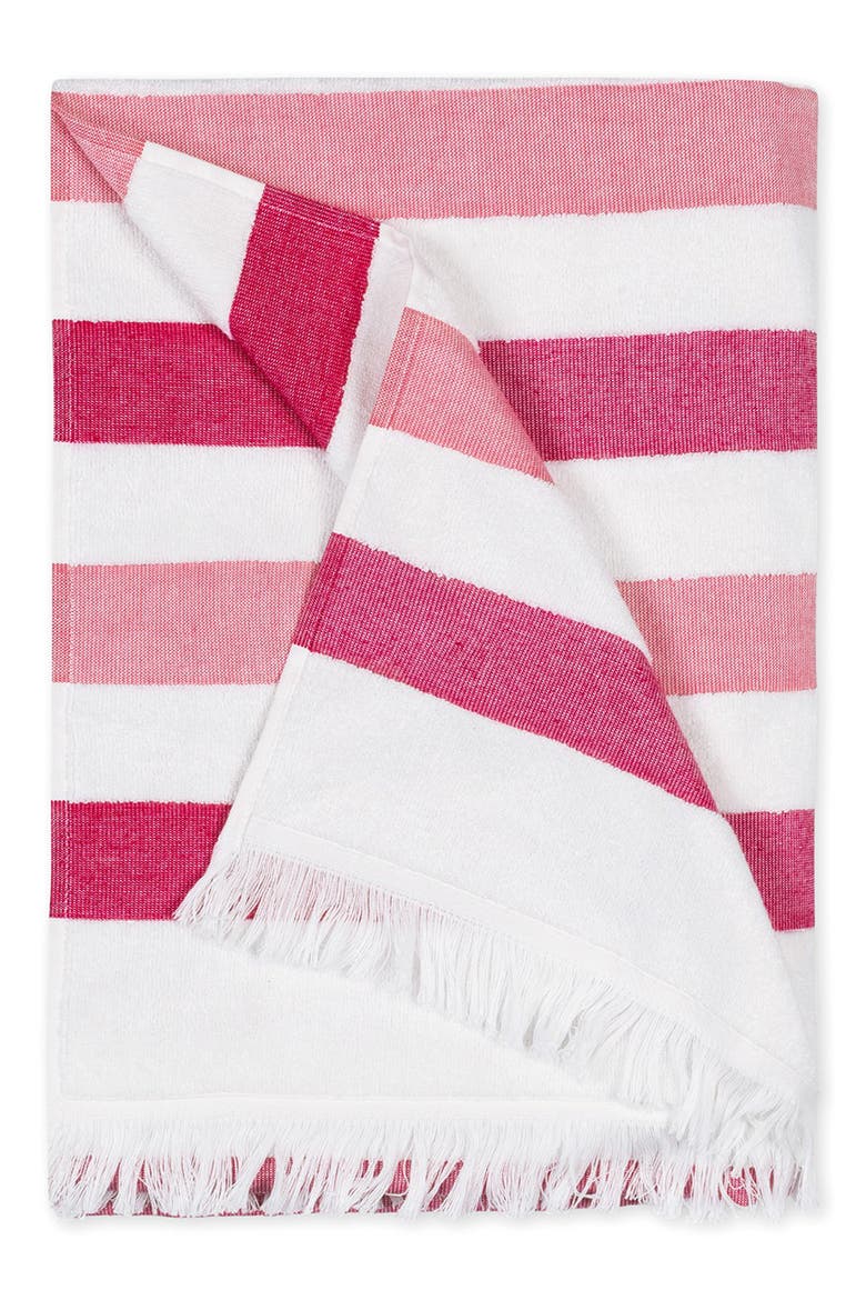 Amado Beach Towel, Main, color, CANDY STRIPE
