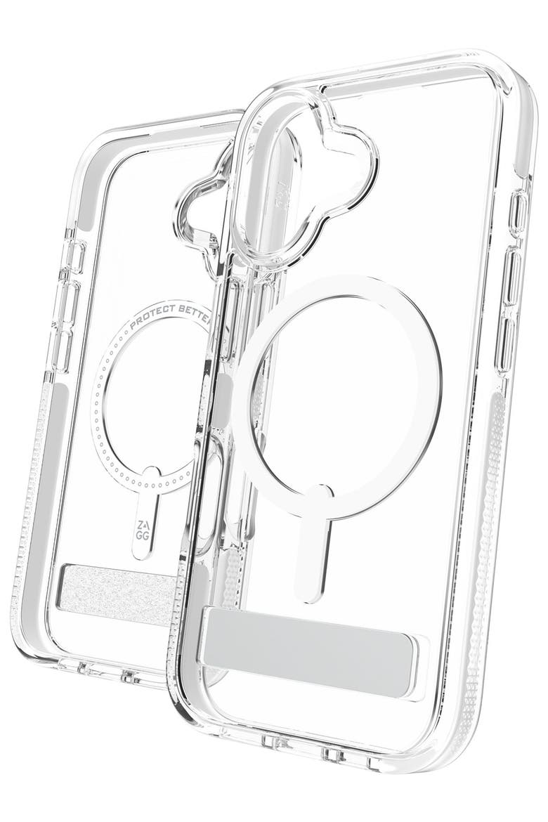 Santa Cruz Snap MagSafe Case with Kickstand, Main, color, White