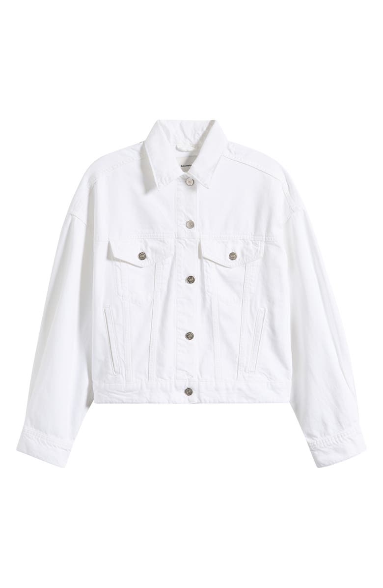 Reformation Rhodes Relaxed Fit Organic Cotton Denim Jacket, Alternate, color, 