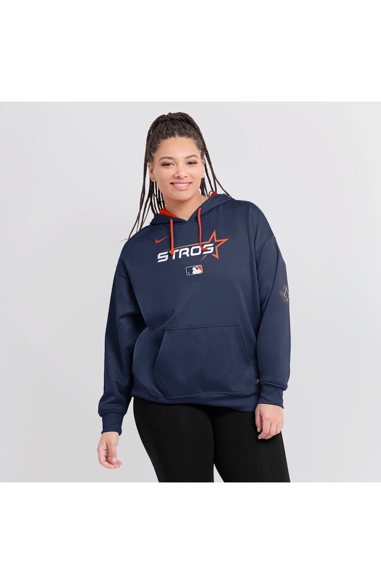 Nike Women's Nike  Navy Houston Astros 2025 City Connect Authentic Collection Performance Pullover Hoodie, Main, color, Navy