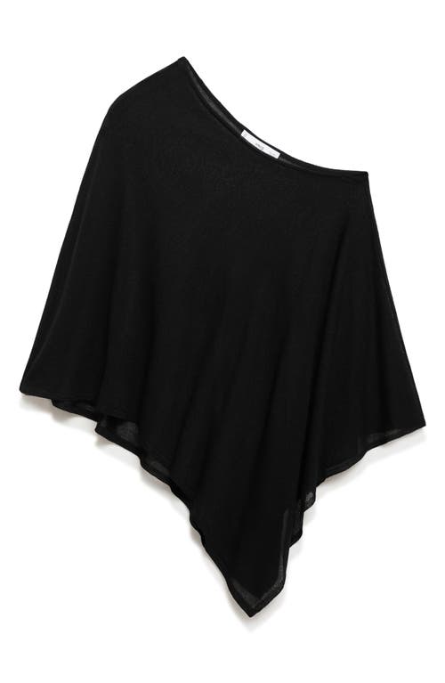Mango Asymmetric Knit Cape