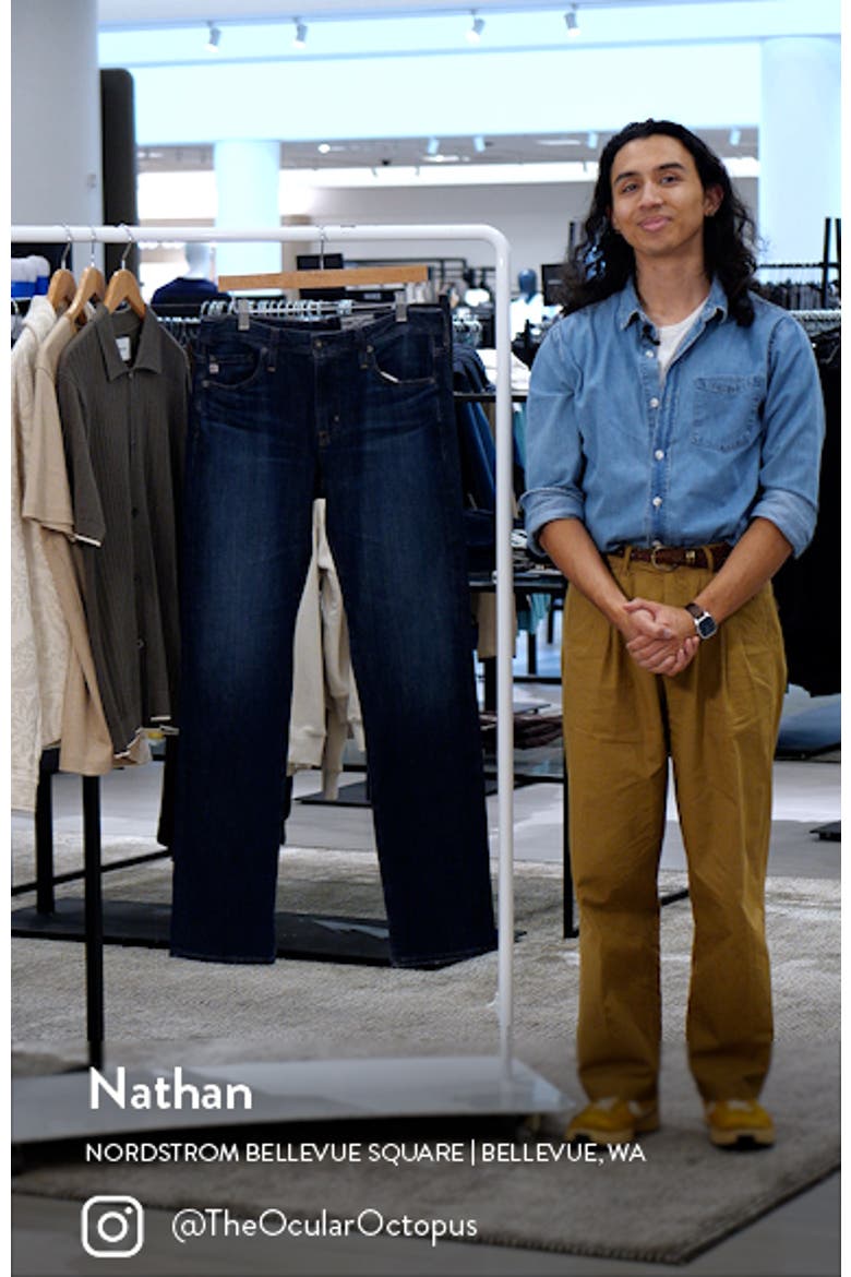 Protégé Straight Leg Jeans (Nordstrom Exclusive Color) video
