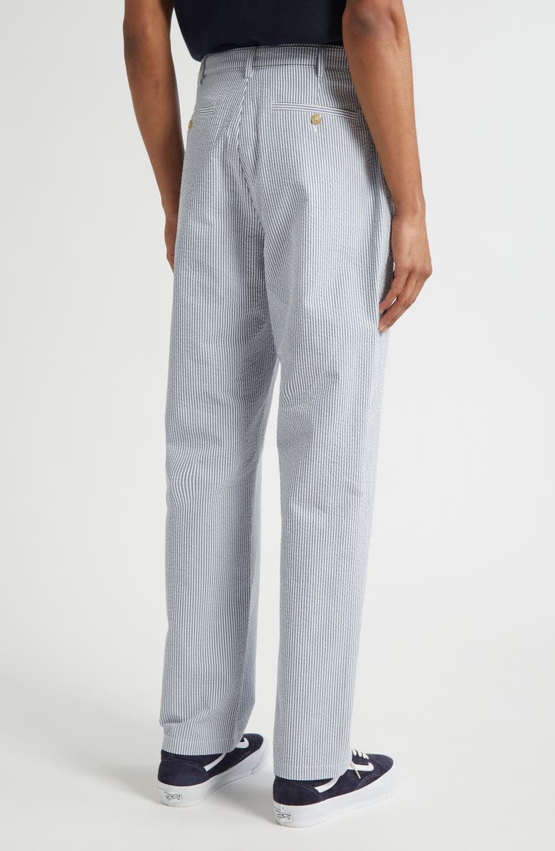 Noah Belted Pleated Seersucker Pants, Alternate, color,