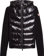 Moncler Grenoble Mixed Media Down Jacket