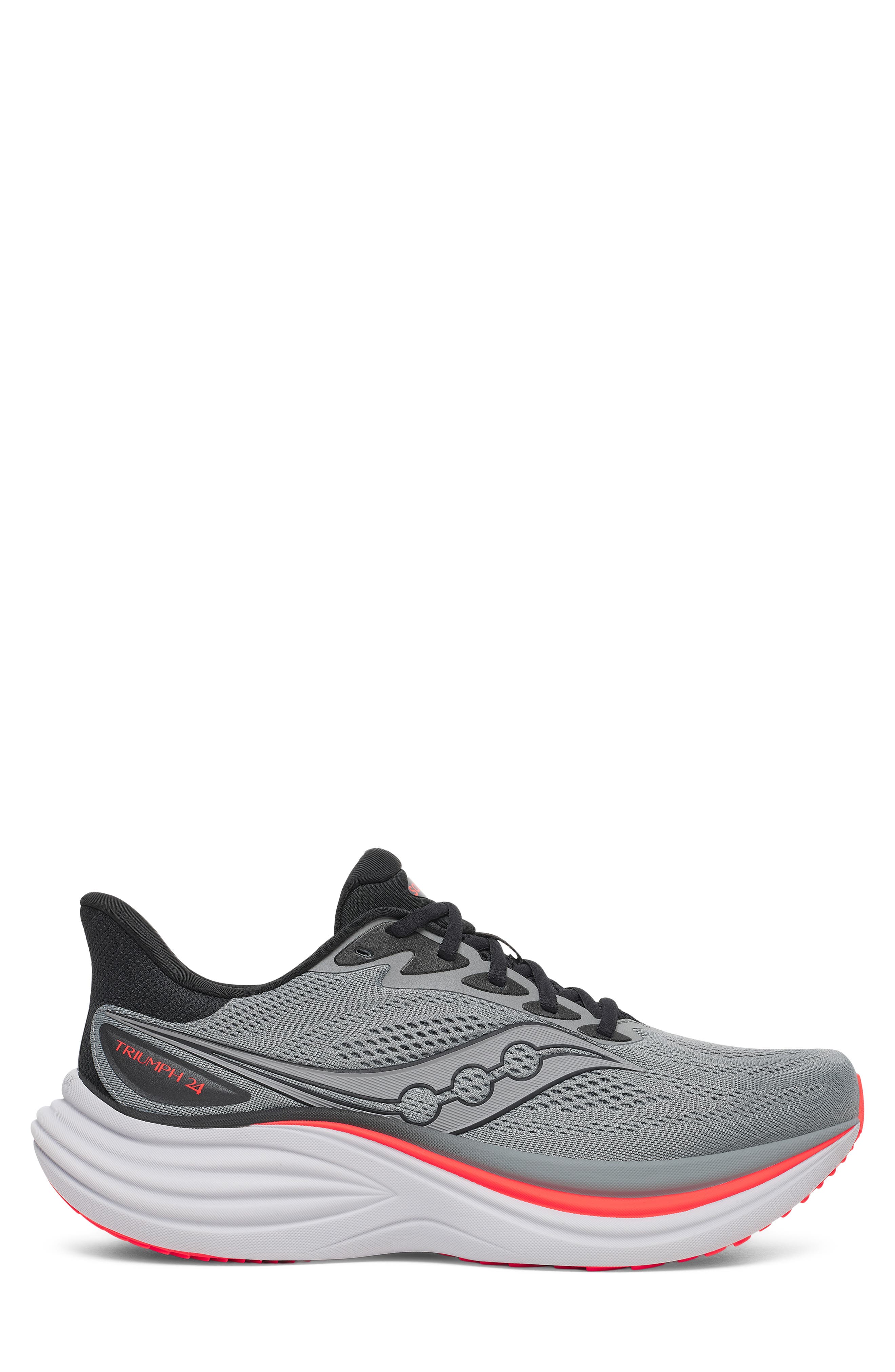 Triumph 24 Running Shoe, Alternate, color, CINDER/ BLACK