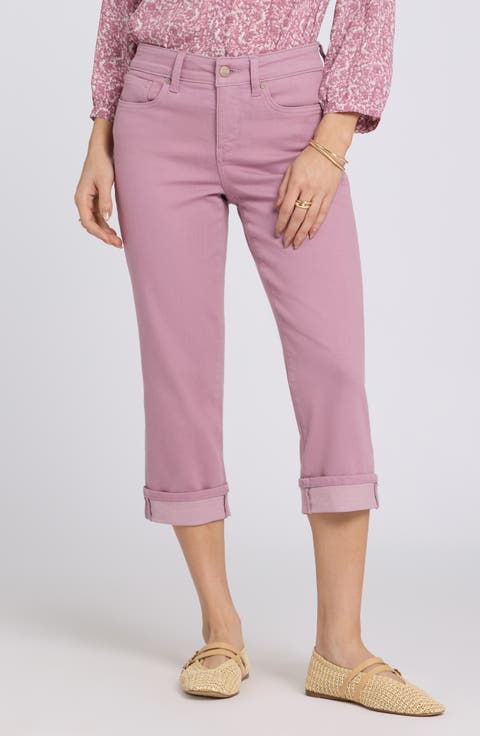 Marilyn Straight Leg Capri Jeans