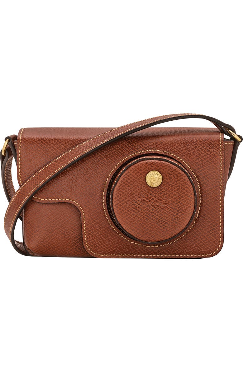 Longchamp Épure XS Camera Bag, Main, color, Brown