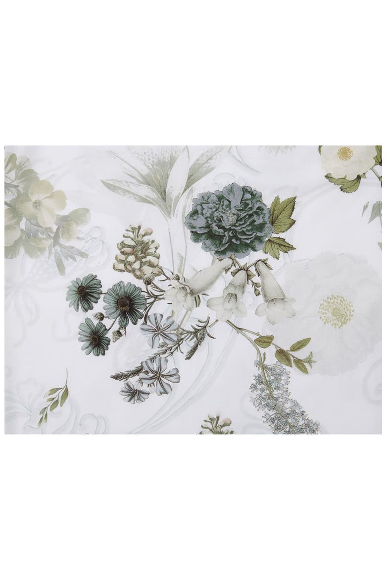 Incanto Botanical Floral Duvet Cover, Alternate, color, SLATE