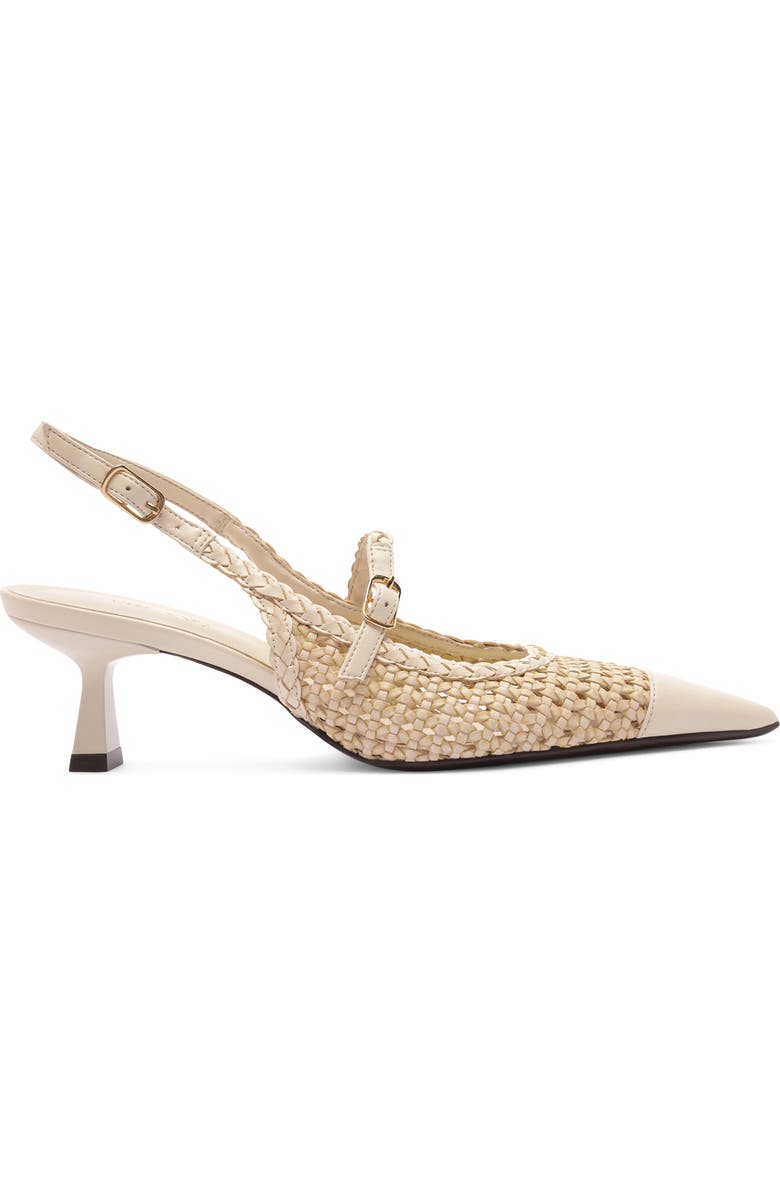 Arezzo Hazel Slingback Pump, Alternate, color, Panacota