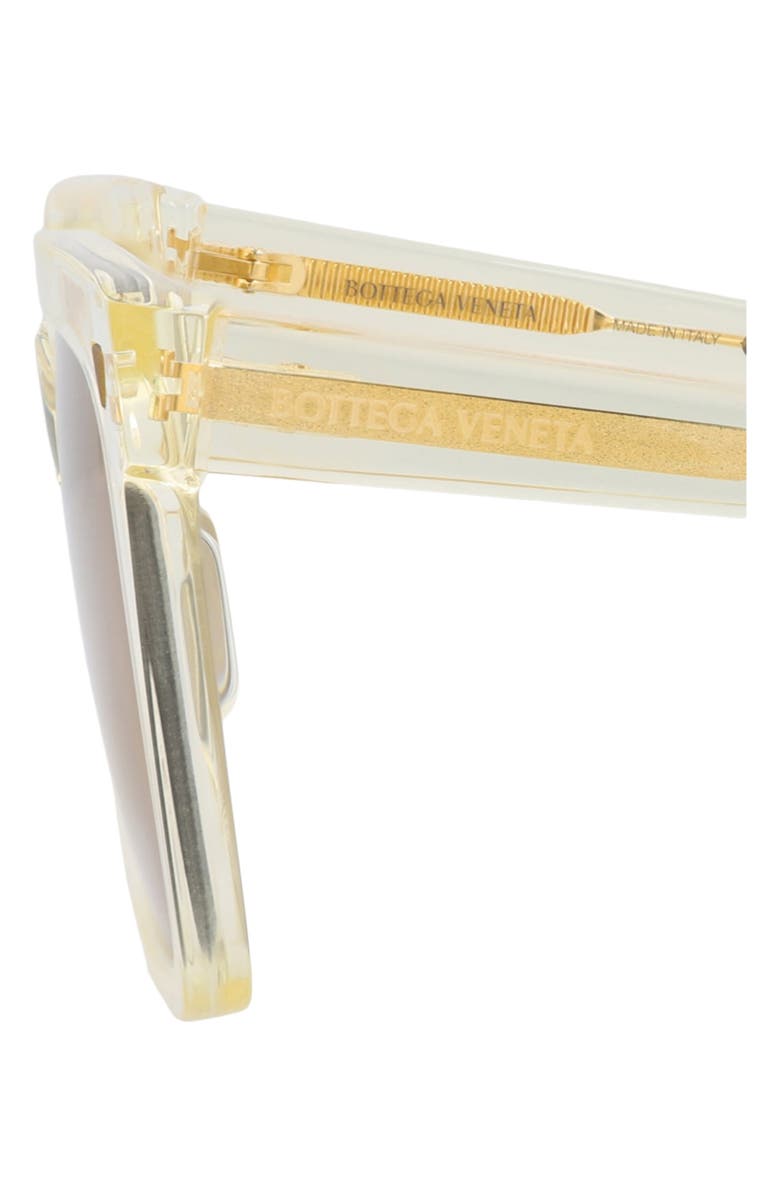 Bottega Veneta 55mm Square Sunglasses, Alternate, color, 