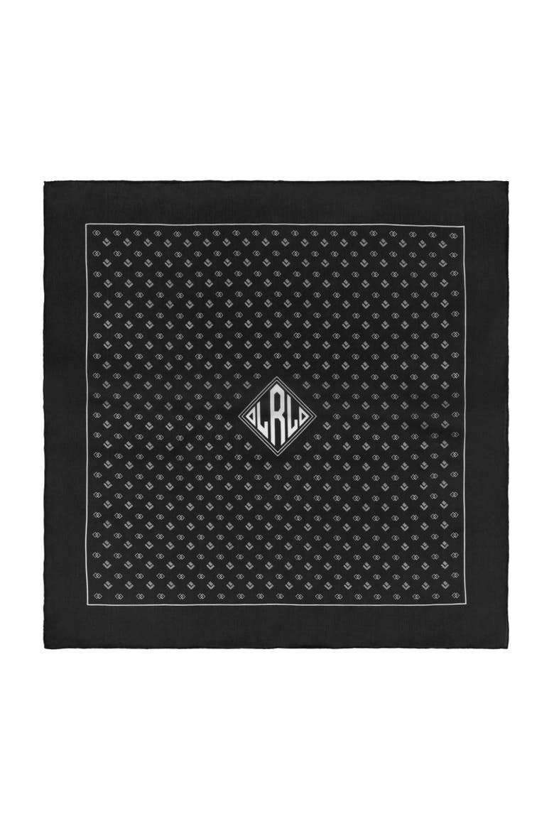 foulard small square, Main, color, black