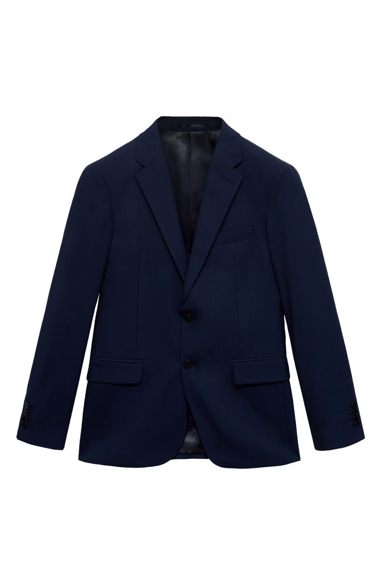 MANGO Slim Fit Suit Blazer, Alternate, color, Dark Navy