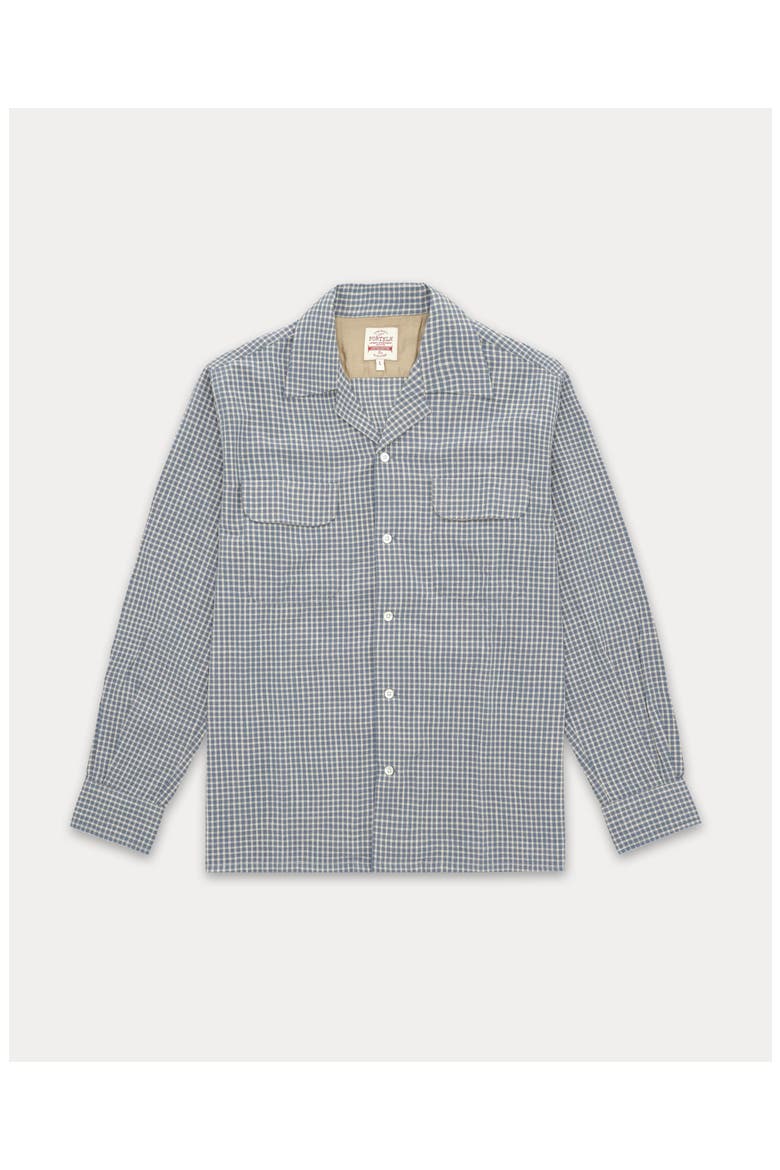 Baker Vichy Check Shirt, Main, color, Light Blue
