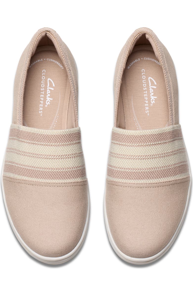 Clarks<sup>®</sup> Breeze Sky Mist Slip-On Sneaker, Alternate, color, Sand