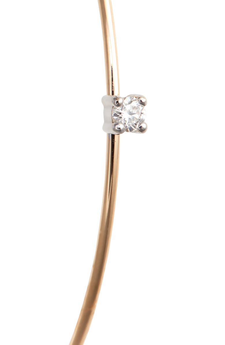 LANA Small Magic Hoop Diamond Earrings, Alternate, color, 