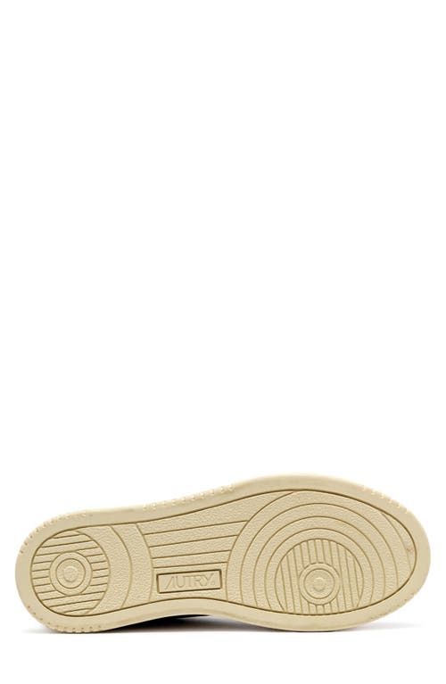 Autry Leather Low-top Sneakers With Perforated Toe Box