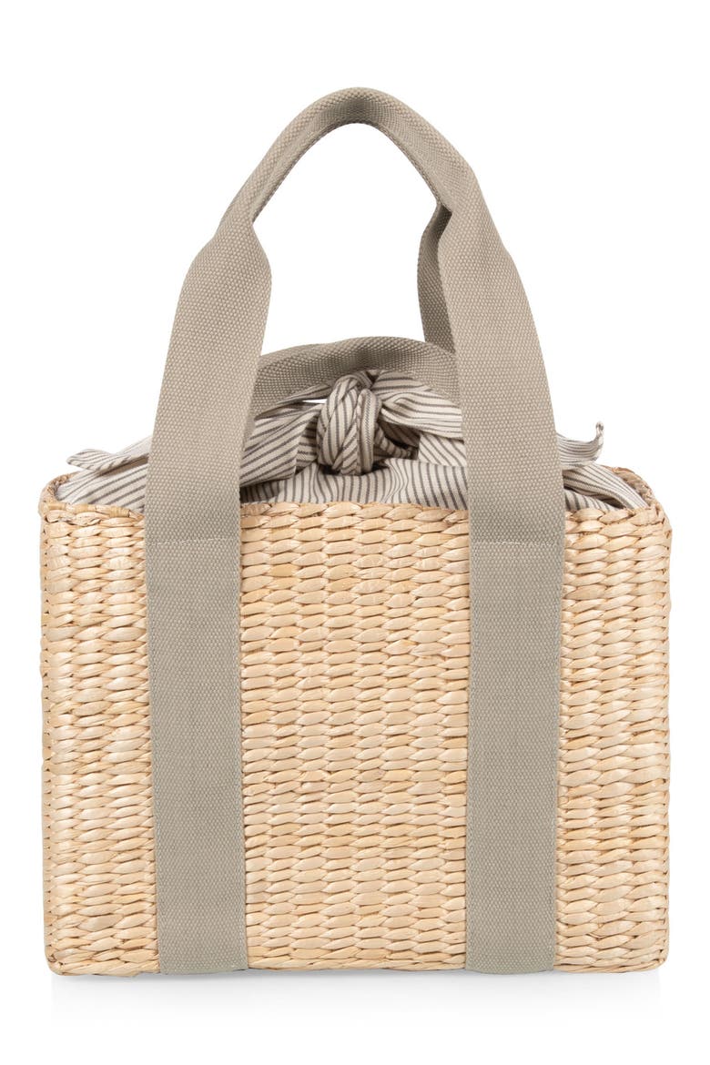 Parisian Picnic Basket, Alternate, color, GREEN