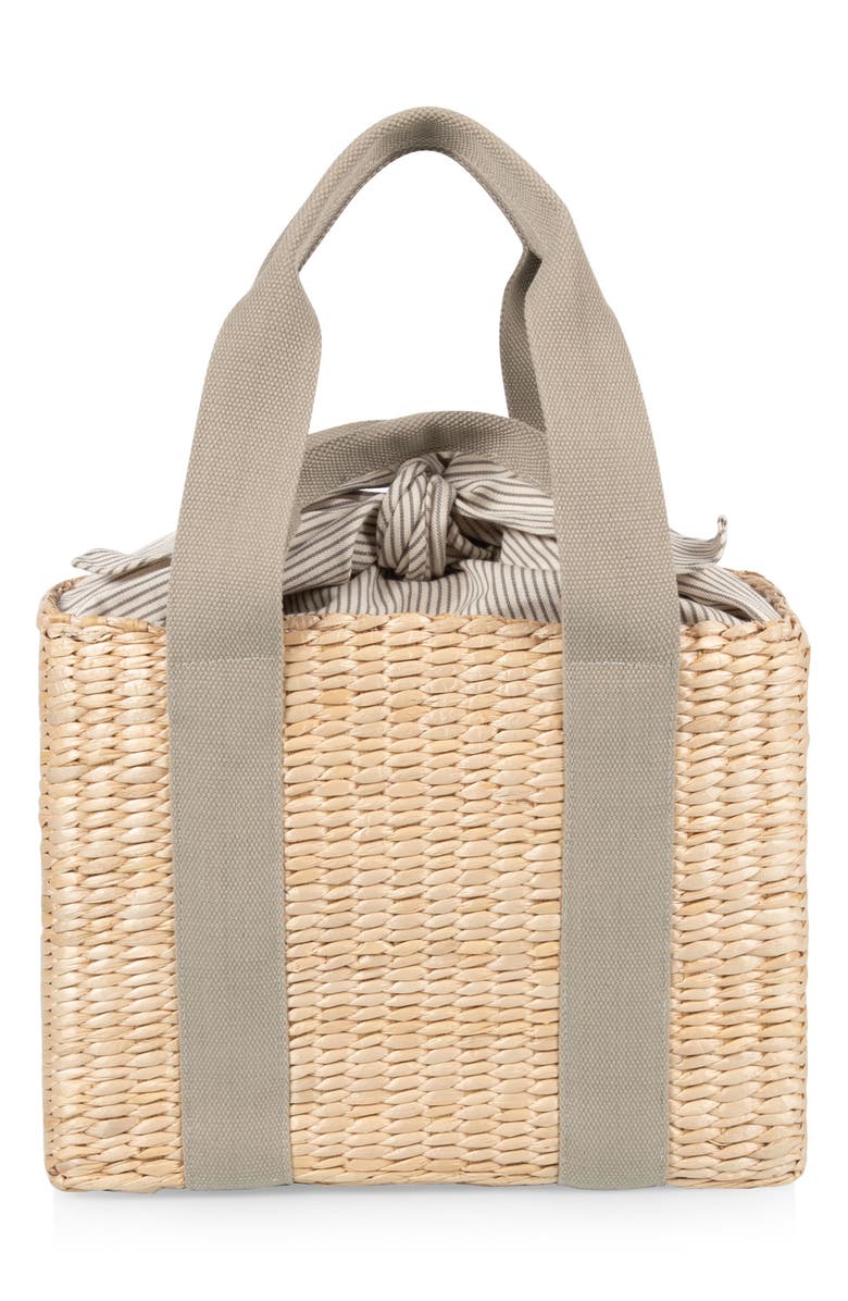 Picnic Time Parisian Picnic Basket, Alternate, color, Green