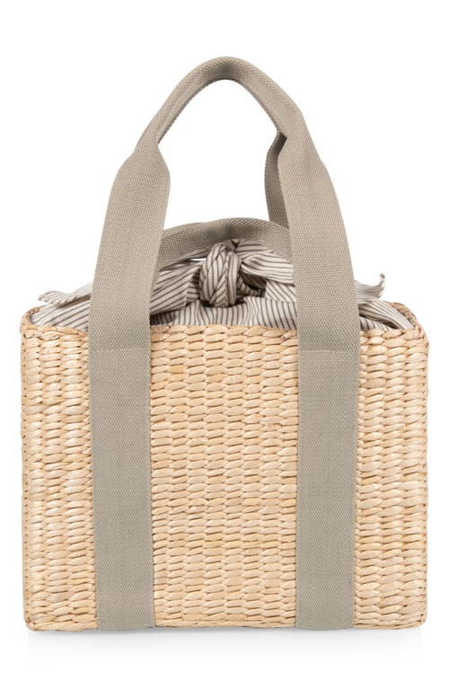 Picnic Time Parisian Picnic Basket In Green