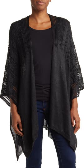 Vince Camuto Lightweight Pointell Knit Topper | Nordstromrack