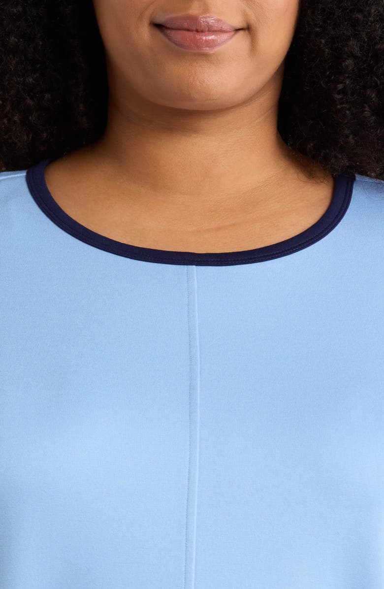 Jones New York Color Block Knit Top, Alternate, color, Chintz Blue Multi