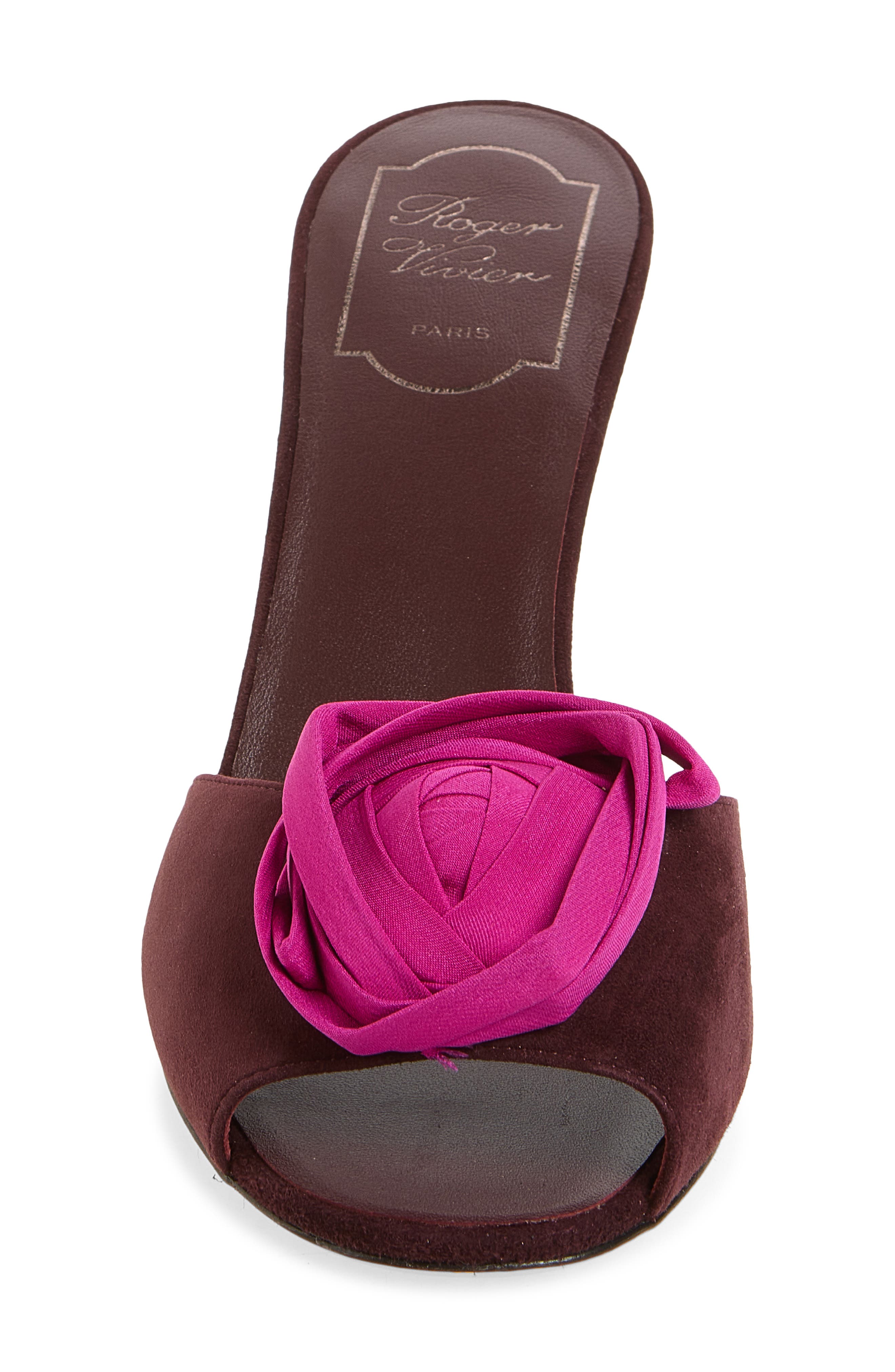 Epine Rose Sandal, Alternate, color, KRAFT CHIA/ FUXIA MEDIO