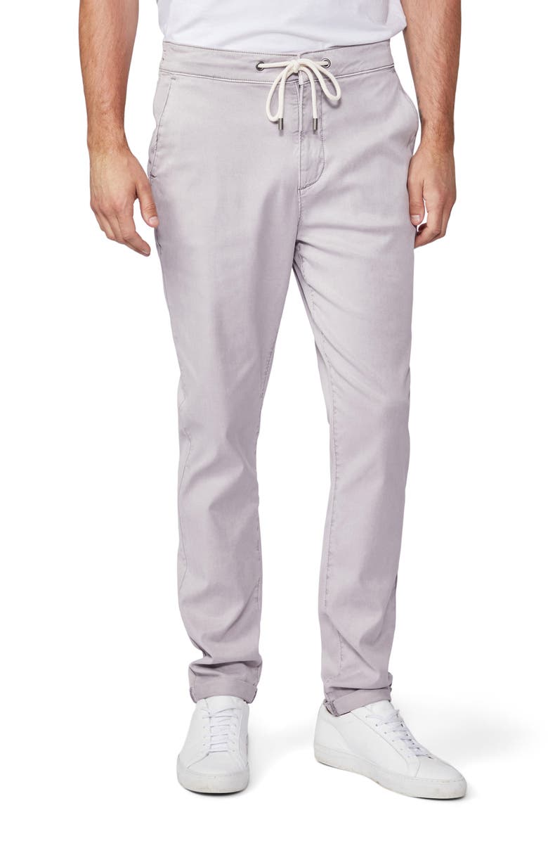 PAIGE Fraser Drawstring Brushed Twill Pants, Main, color, 