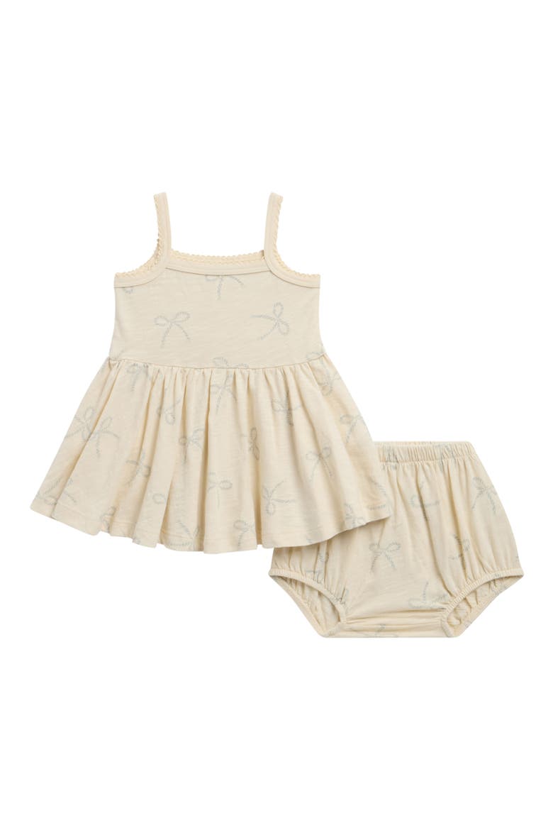 Lea Sailor Bow Sleeveless Dress, Main, color, NATURAL