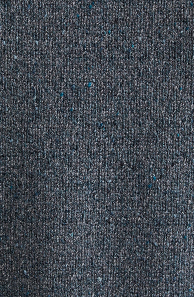 Johnstons of Elgin Relaxed Fit Cashmere Donegal Sweater, Alternate, color, Storm Donegal