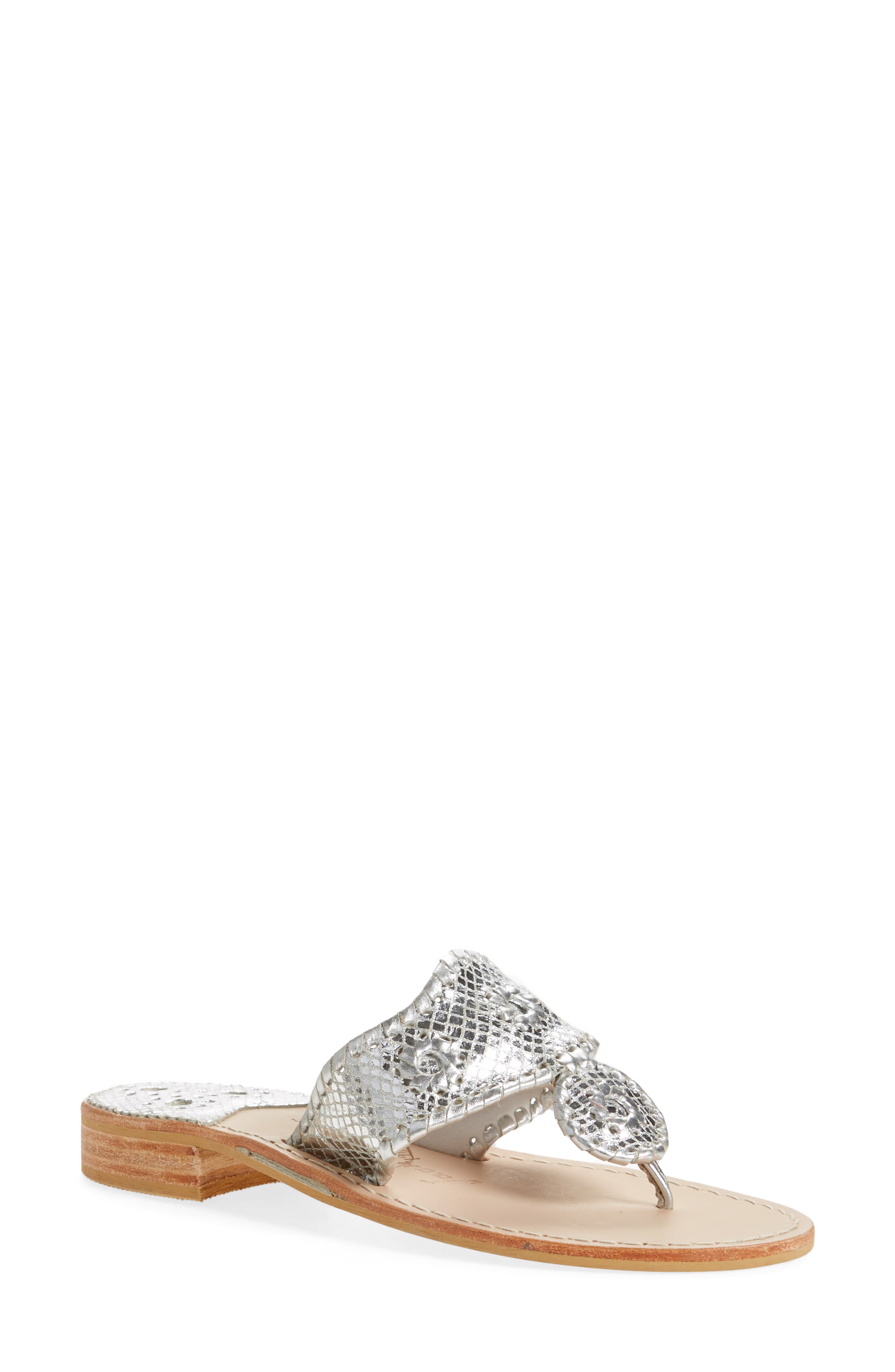 Jack Rogers Whipstitched Flip Flop, Main, color, 