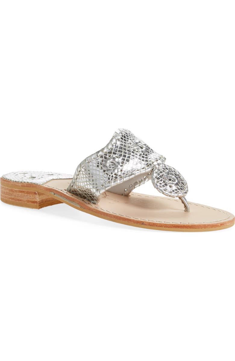 Jack Rogers Whipstitched Flip Flop, Main, color,