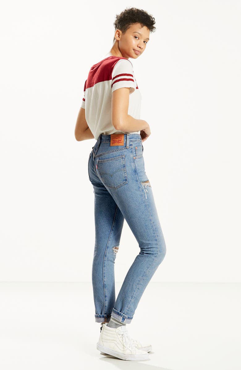 Levi's<sup>®</sup> 501 Skinny Jeans, Alternate, color, Cant Touch This