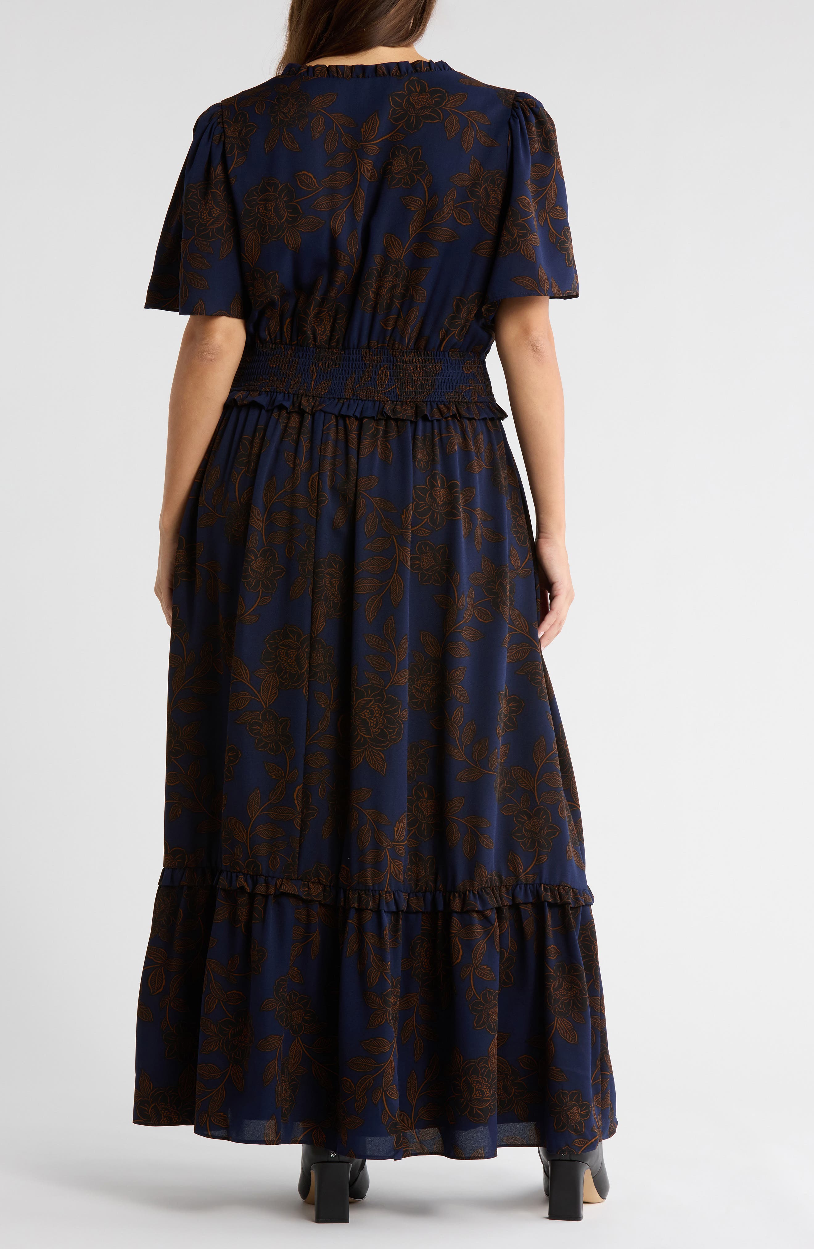 Tolleson Floral Print Maxi Dress - image 2