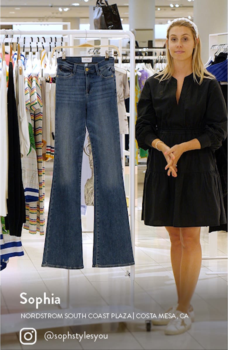 Le High Waist Flare Jeans, sales video thumbnail