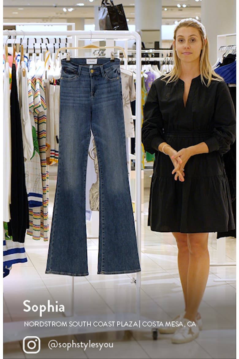 Le High Waist Flare Jeans video