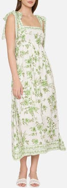 Blu Pepper Tie Strap Sleeveless Maxi Dress