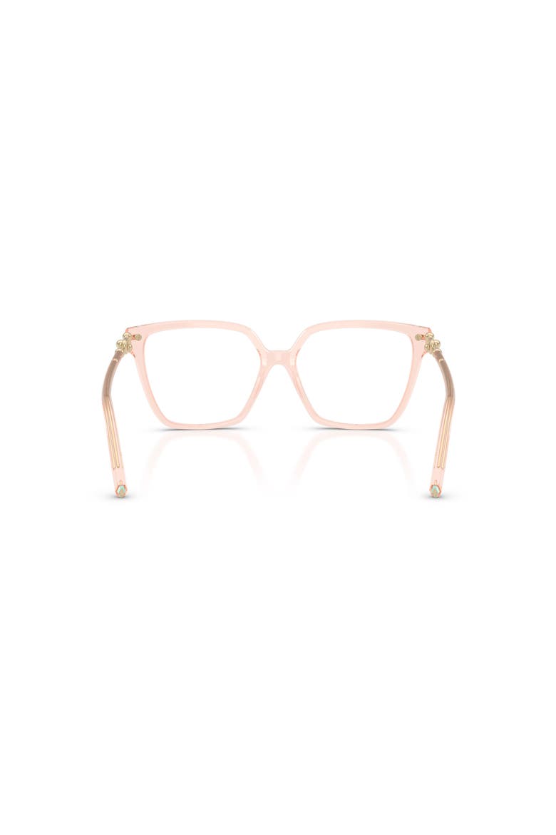 53mm Square optical glasses, Alternate, color, Transparent