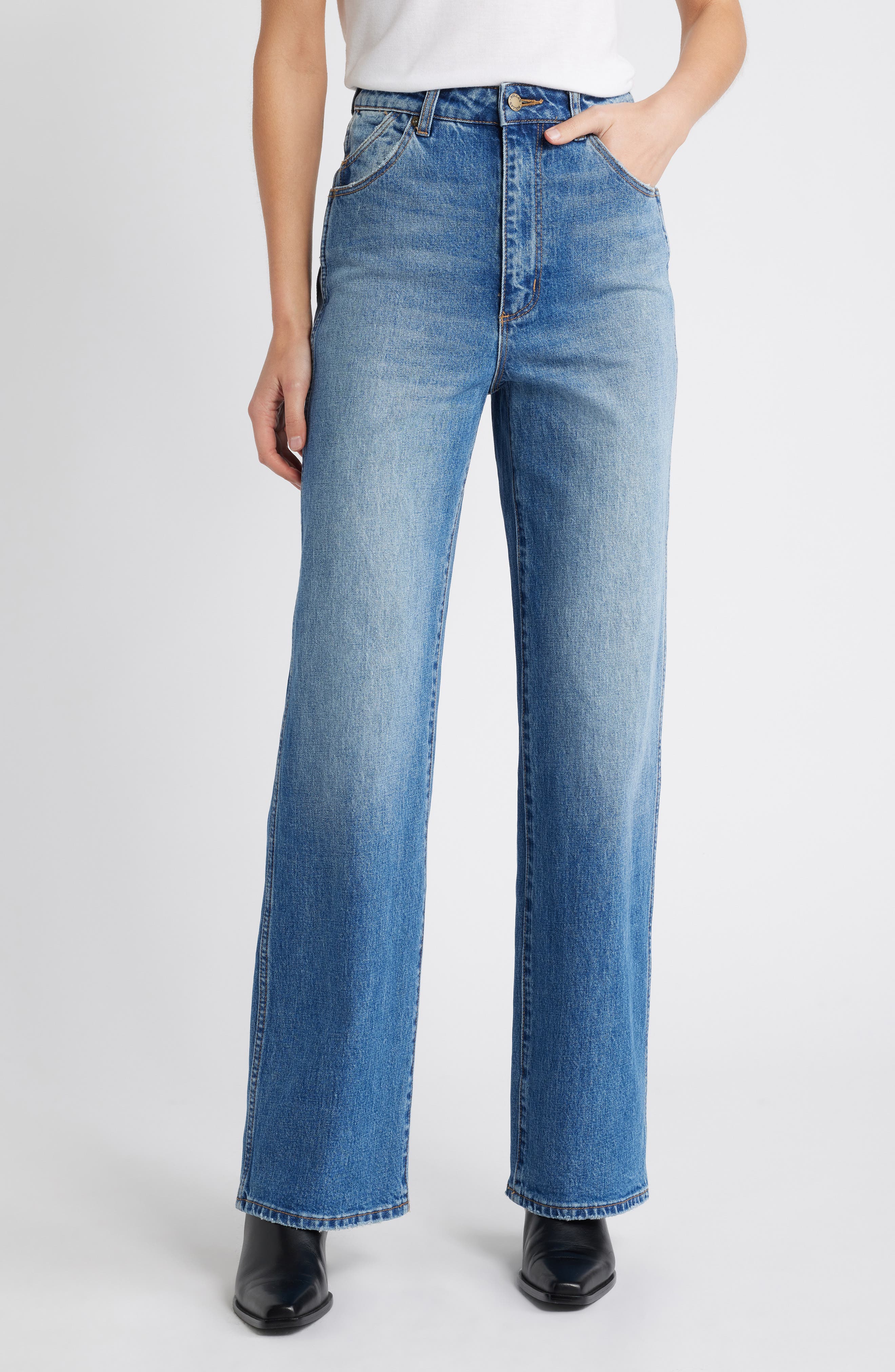 Rolla’s Heidi Seattle Straight Leg Jeans