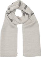 Givenchy Intarsia 4G Double Face Wool Scarf