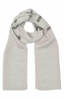Givenchy Intarsia 4G Double Face Wool Scarf