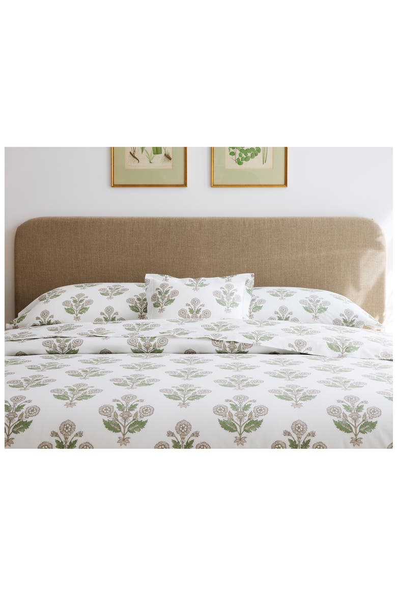 Dalila Egyptian Cotton Percale Sham, Alternate, color, PEBBLE