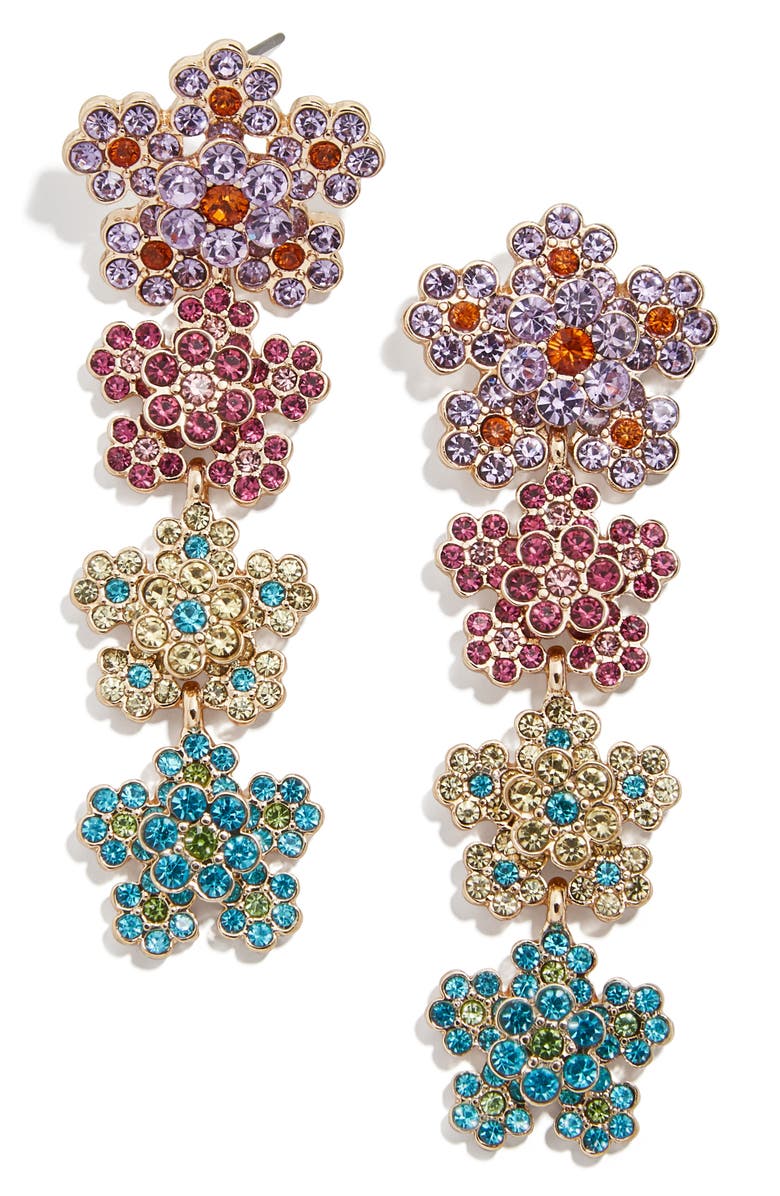 BaubleBar Magnolia Drop Earrings, Main, color, 