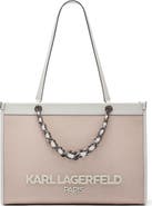 KARL LAGERFELD PARIS Savoie Canvas Tote